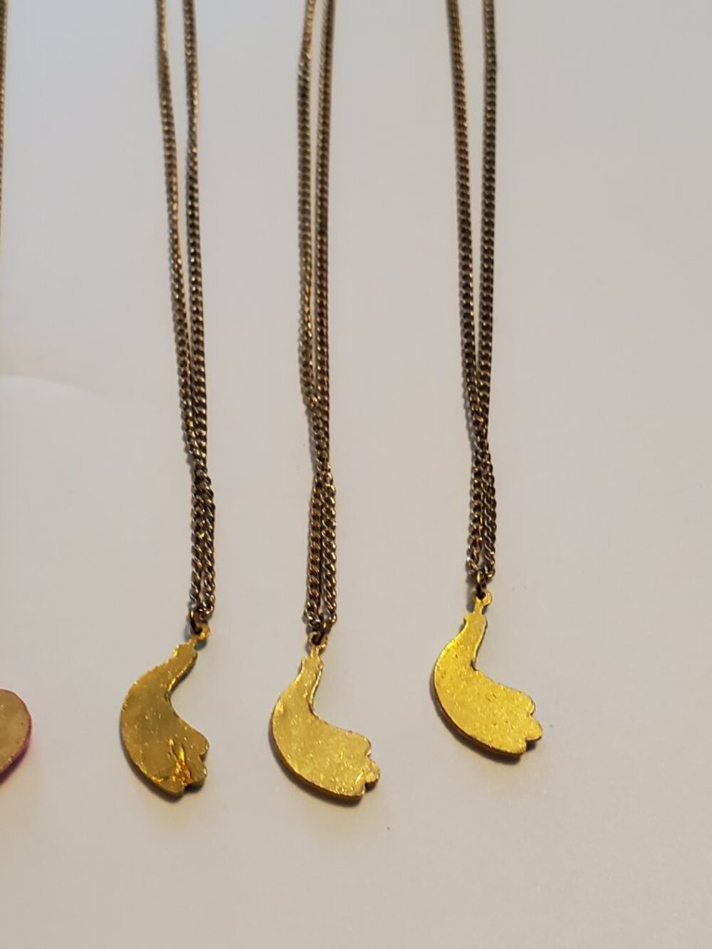 6 Necklaces, items # A 1870-1875, . wt. 19 grams. - Picture 8 of 11